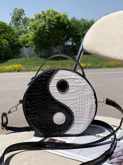 Bolsas "Yin-Yang" Crossbody, De Mão e Transversal