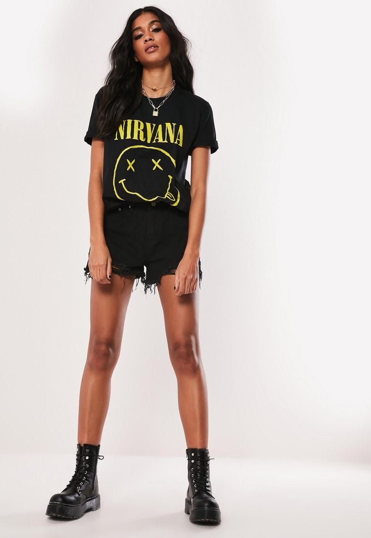 T-SHIRT NIRVANA SMILE