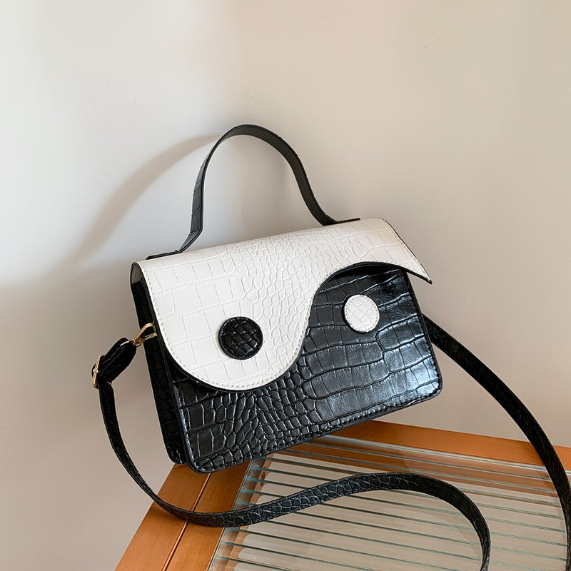 Bolsas "Yin-Yang" Crossbody, De Mão e Transversal